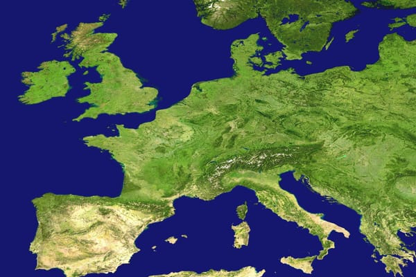 photo carte de l'europe